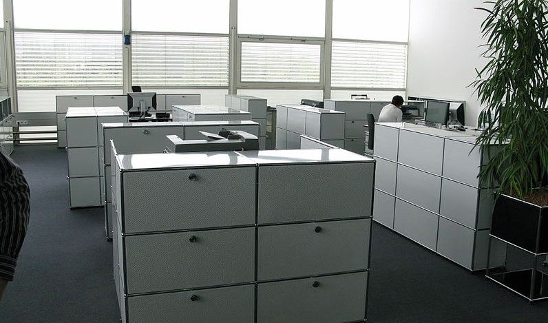 modular office furniture movers