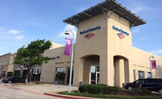 Bank of America in Plano, TX