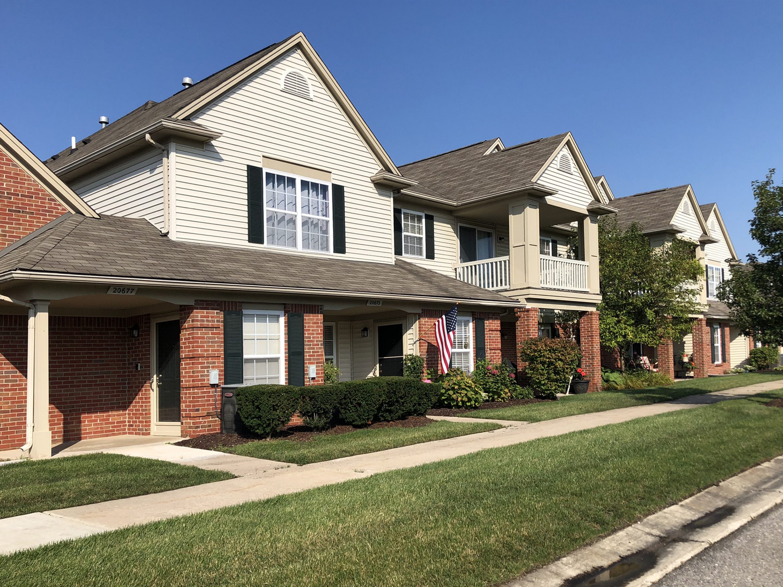 texas suburban townhouse