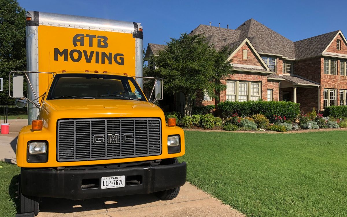 lewisville moving company truck