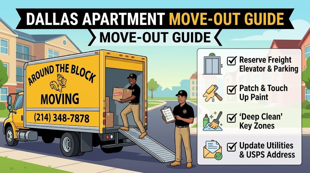 How to Prepare Your Dallas Apartment for a Smooth, Worry-Free Move-Out